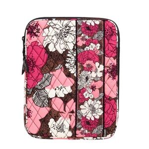 NWOT VERA BRADLEY MOCHA ROUGE TABLET SLEEVE